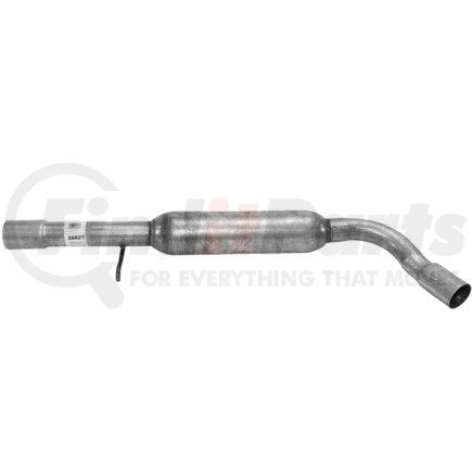 Ansa 38827 Direct-fit precision engineered design features necessary brackets, flanges, shielding, flex and resonators for OE fit and appearance; Made from 100% aluminized heavy 14 and 16-gauge steel piping; Re-aluminized weld seams prevent corrosion
