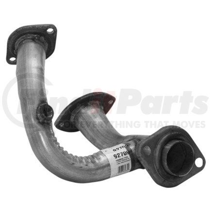 Ansa 92709 Direct-fit precision engineered design features necessary brackets, flanges, shielding, flex and resonators for OE fit and appearance; Made from 100% aluminized heavy 14 and 16-gauge steel piping; Re-aluminized weld seams prevent corrosion