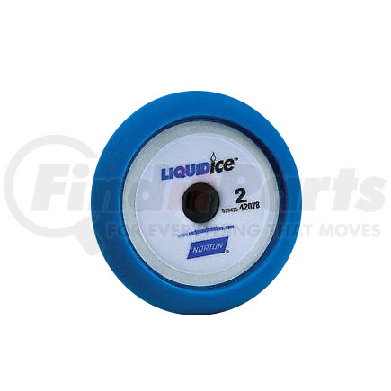 Norton 23591 8" 80 Grit Norgrip Blue Fire Sanding Discs 
