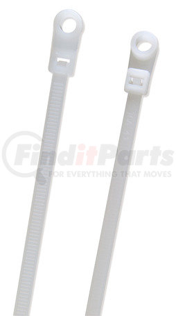 Grote 83-6104 Mounting Tie, White, 7.6", 50 Lb, Pk 100