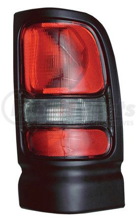 Grote 85592-5 Brake / Tail Light Combination Lens - Rectangular, Red and Clear, Right