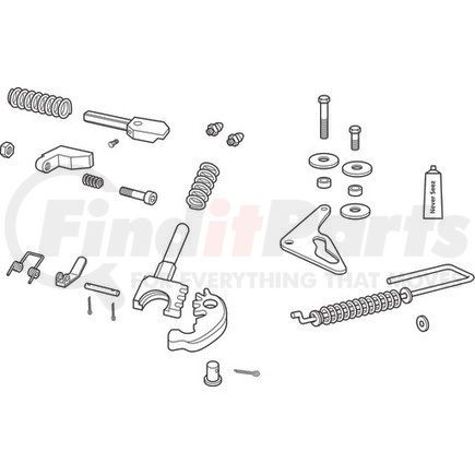 SAF-HOLLAND RK-62001 Fifth Wheel Trailer Hitch Slider Repair Kit