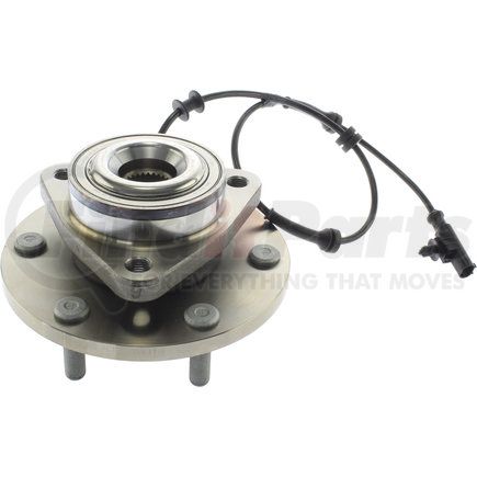 CENTRIC 402.42008 Premium Hub and Bearing Assembly, With Integral ABS