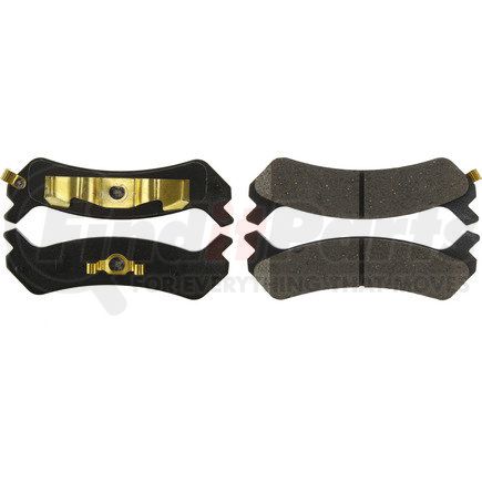 Centric 102.05380 C-Tek Semi-Metallic Brake Pads with Shims