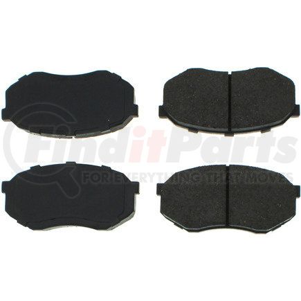 Centric 106.04330 Posi Quiet Extended Wear Brake Pads with Shims and Hardware