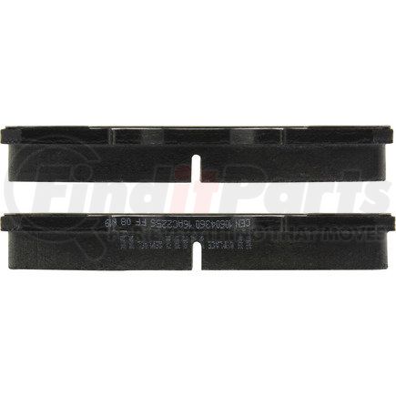 Centric 106.04360 Posi Quiet Extended Wear Brake Pads with Shims and Hardware