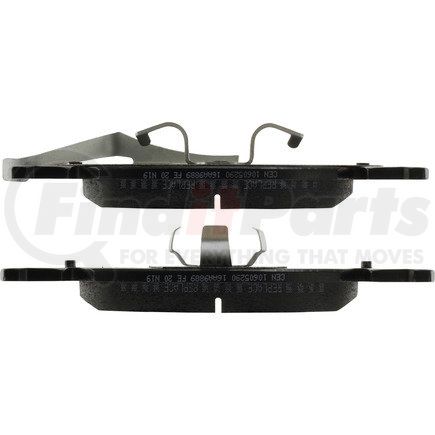 Centric 106.05290 Posi Quiet Extended Wear Brake Pads with Shims and Hardware