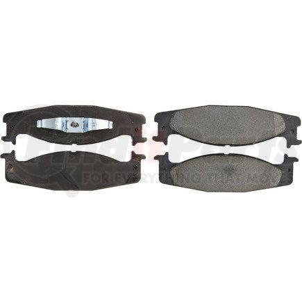 Centric 301.06320 Centric Premium Ceramic Brake Pads with Shims and Hardware