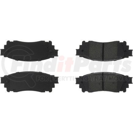 Centric 301.18050 Centric Premium Ceramic Brake Pads with Shims and Hardware