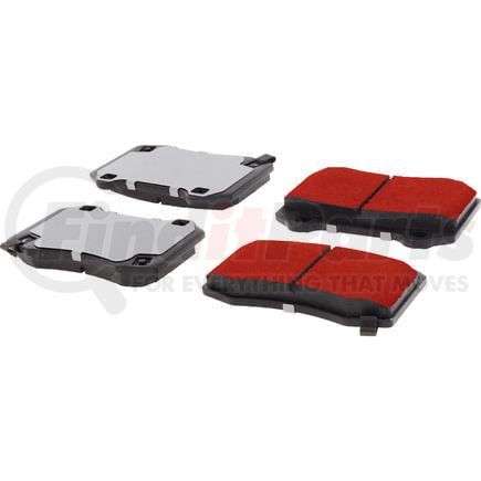 Centric 500.10531 PQ PRO Disc Brake Pads with Hardware