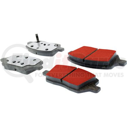 Centric 500.10930 PQ PRO Disc Brake Pads with Hardware