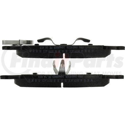 Centric 106.09320 Posi Quiet Extended Wear Brake Pads with Shims and Hardware