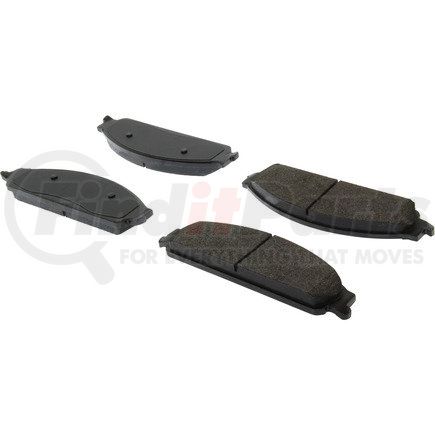 Centric 106.10700 Posi Quiet Extended Wear Brake Pads with Shims and Hardware