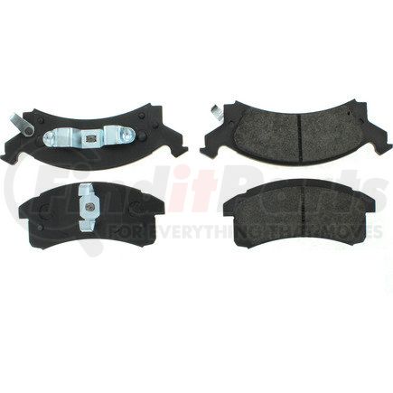 Centric 300.05060 Centric Premium Semi-Metallic Brake Pads with Shims and Hardware
