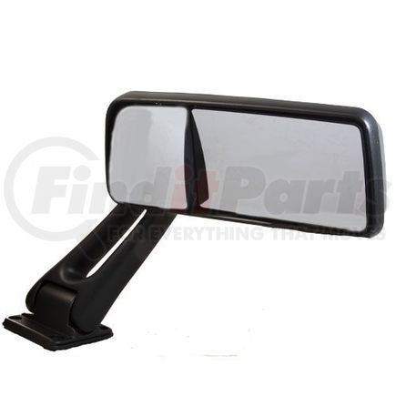 Peterbilt R59-6090-221000 Door Mirror - Left, Black, Motorized, Heated