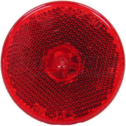 Peterson Lighting 143R 143/143F 2 1/2" Clearance/Side Marker Light with Reflex - Red