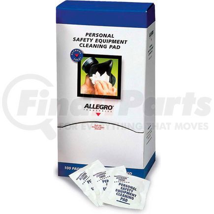 Allegro Industries 3001 Allegro 3001 Towelettes 5" x 8", Alcohol Free, 100/Box