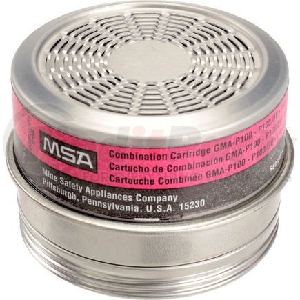 MSA 815178 MSA Comfo&#174; Respirator Cartridges, Organic Vapor, GMA-P100, 6/Pk, 815178