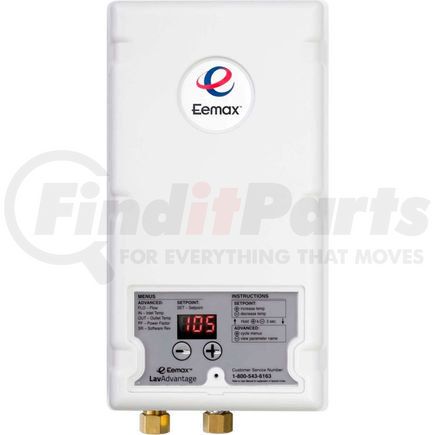 Eemax SPEX48T Eemax 4.8kW 240V LavAdvantage Thermostatic Electric Tankless Water Heater