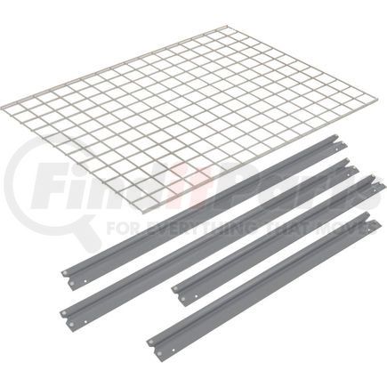 Global Industrial 581094GY Global Industrial&#8482; Additional Level For 48"W x 24"D High Capacity Rack Wire Deck - Gray