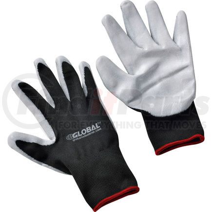 Global Industrial 708344S Global Industrial&#8482; Foam Nitrile Coated Gloves, Gray/Black, Small, 1-Pair