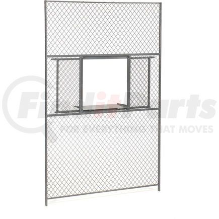 Global Industrial 603348 Global Industrial&#8482; Wire Mesh Service Window for 8' Security Room