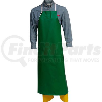 Tingley A41008.MD Tingley&#174; A41008 SafetyFlex&#174; PVC/Polyester Apron, 38" x 48", Green, Medium