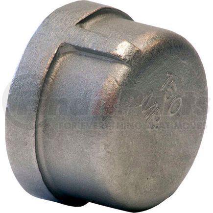 Merit Brass K416-16 1 In. 304 Stainless Steel Cap - FNPT - Class 150 - 300 PSI - Import