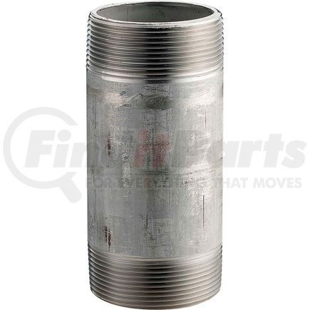 Merit Brass 4012-250 3/4 In. X 2-1/2 In. 304 Stainless Steel Pipe Nipple - 16168 PSI - Sch. 40 - Domestic