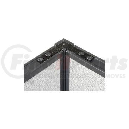 Global Industrial 238641P Interion&#174; 90 Degree Corner Connector Kit For 76" H Panel With 1 Pass Through Cable