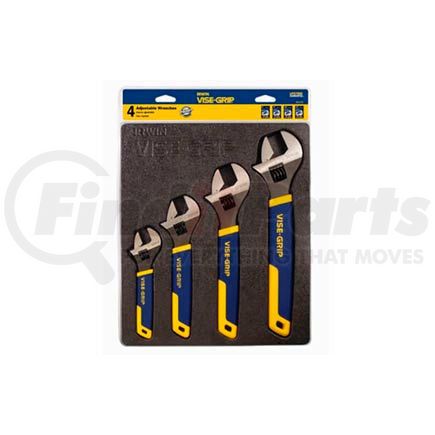 Irwin 2078706 4-pc Adjustable Wrench Tray Set