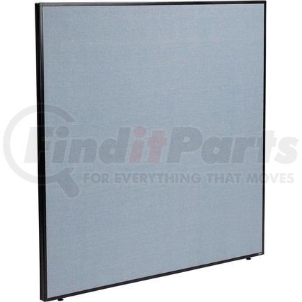 GLOBAL INDUSTRIAL 238639BL - interion® office partition panel, 60-1/4"w x 60"h, blue
