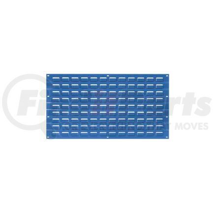 Global Industrial 550148BL Global Industrial&#153; Louvered Wall Panel Without Bins 18x19 Blue