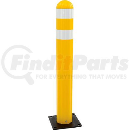 Justrite 1734-Y Eagle Poly Guide Post Delineator 42" x 5.75" Dia. Yellow, 1734-Y