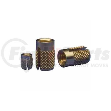 E-Z LOK 240-332-BR - 10-32 flush press insert - brass - 