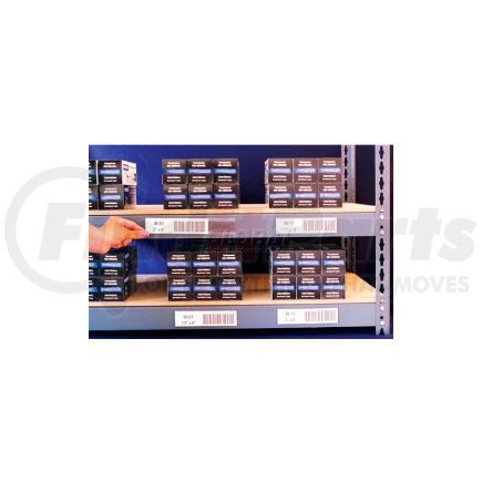 AIGNER INDEX INC M11 - magnetic label holders 6"w x 1"h (12 pcs/pkg)