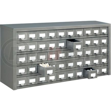 Global Industrial 986103 Global Industrial&#8482; Steel Storage Drawer Cabinet - 50 Drawers 36"W x 9"D x 17-3/4"H