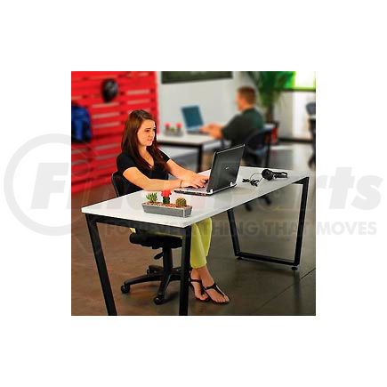 Global Industrial 694858 Interion&#174; Collaboration Table - Single - 60"W x 30"D x 30"H - Gray