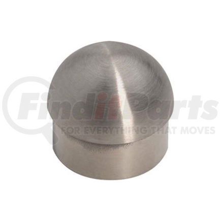 Lavi 44-602/1H Lavi Industries, Half Ball End Cap, for 1.5" Tubing, Satin Stainless Steel