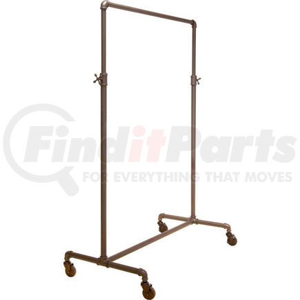 Econoco PSBBADJ Econoco, Adjustable 2-Way Ballet Rack, PSBBADJ, 41"W x 44"-72"H x 22"D, Anthracite Grey