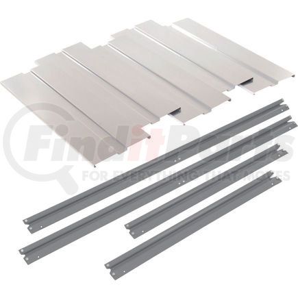 Global Industrial 581085GY Global Industrial™ Additional Level For 60"W x 24"D High Capacity Rack Steel Deck - Gray