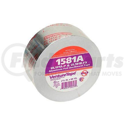 3M 7100043830 3M&#8482; VentureTape Foil Tape, 2-1/2 IN x 60 Yards, 1581A-G075