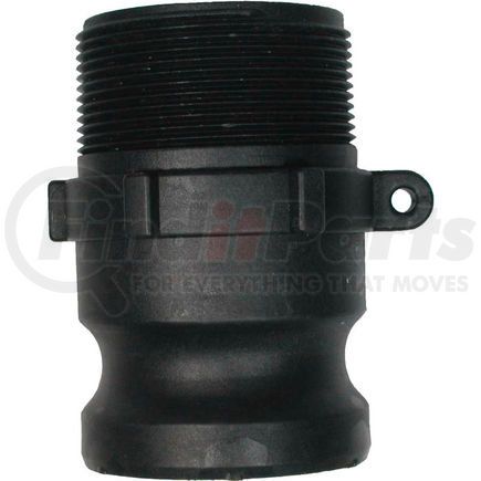 BE Power Equipment 90.725.100 1" Polypropylene Camlock Fitting - Male Coupler x MPT Thread