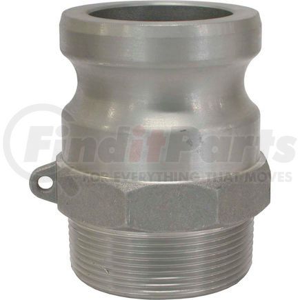 BE Power Equipment 90.395.300 3" Aluminum Camlock Fitting - Male Coupler x MPT Thread