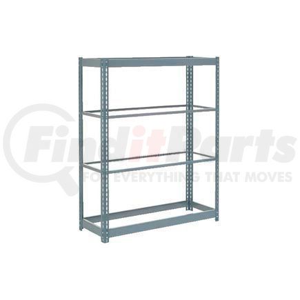 Global Industrial 255624 Global Industrial&#8482; Heavy Duty Shelving 48"W x 18"D x 72"H With 4 Shelves - No Deck - Gray