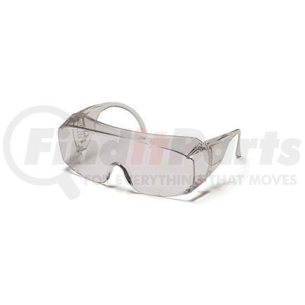 Pyramex Safety Glasses S510SJ Solo&#174; Eyewear Jumbo Safety Eyewear Clear Lens/Frame