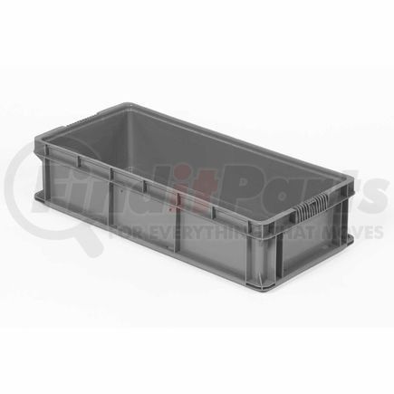 LEWISBins+ NXO3215-7GRAY ORBIS Stakpak NXO3215-7GRAY Plastic Long Stacking Container 32 x 15 x 7-1/2 Gray