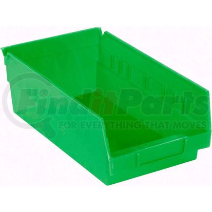 Akro Mils 30130GREEN Akro-Mils Plastic Nesting Storage Shelf Bin 30130 - 6-5/8"W x 11-5/8"D x 4"D Green