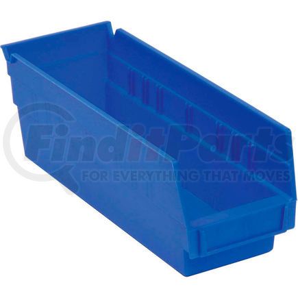 Akro Mils 30120BLUE Akro-Mils Plastic Nesting Storage Shelf Bin 30120 - 4-1/8"W x 11-5/8"D x 4"H Blue