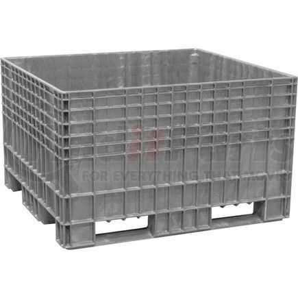 Akro Mils BF4844290051000 Buckhorn BF4844290051000 - 48x44x29 Agricultural Bulk Container-FDA Compliant Light Gray